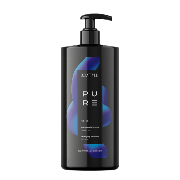 Sampon profesional Abstyle Pure Curl, par cret, 1000 ml