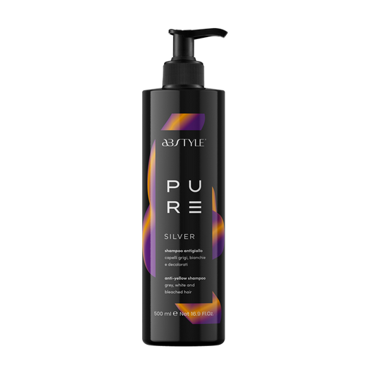 Sampon profesional anti galben, Pure Silver, 500 ml