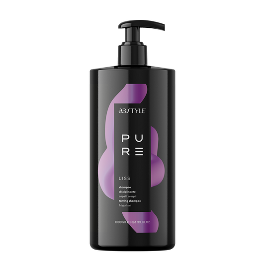 Sampon profesional Abstyle Pure Liss, par drept, 1000 ml
