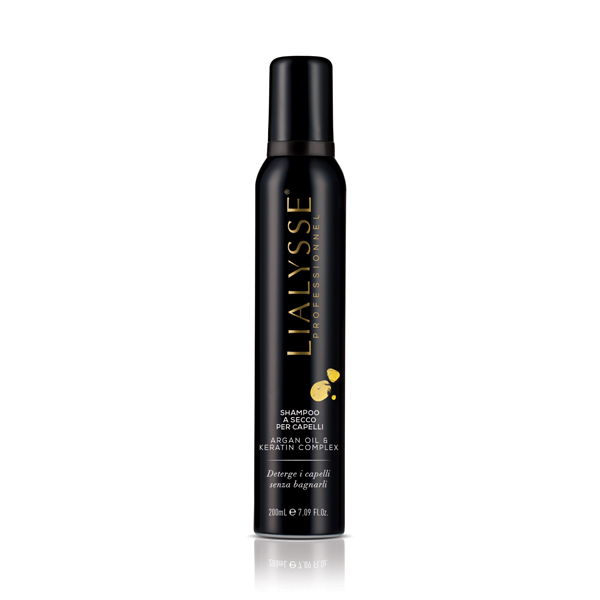 Sampon uscat cu Argan si Keratina 200 ml, Lialysse