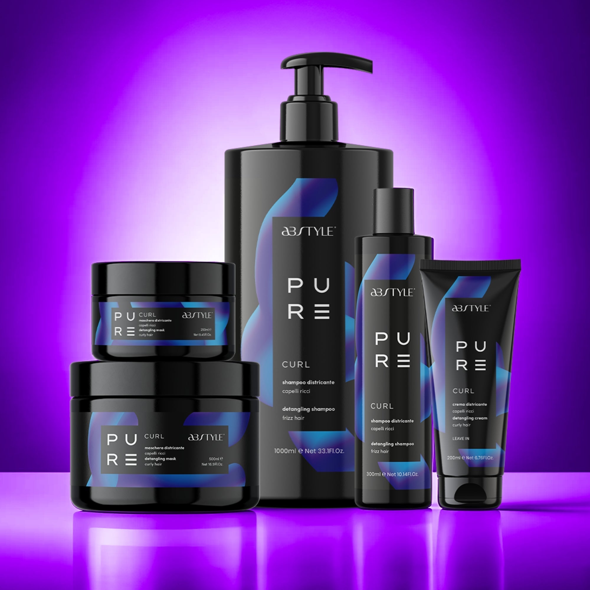 Pure Curl pentru păr creț: rutina profesională pentru bucle hidratate, definite și fără frizz