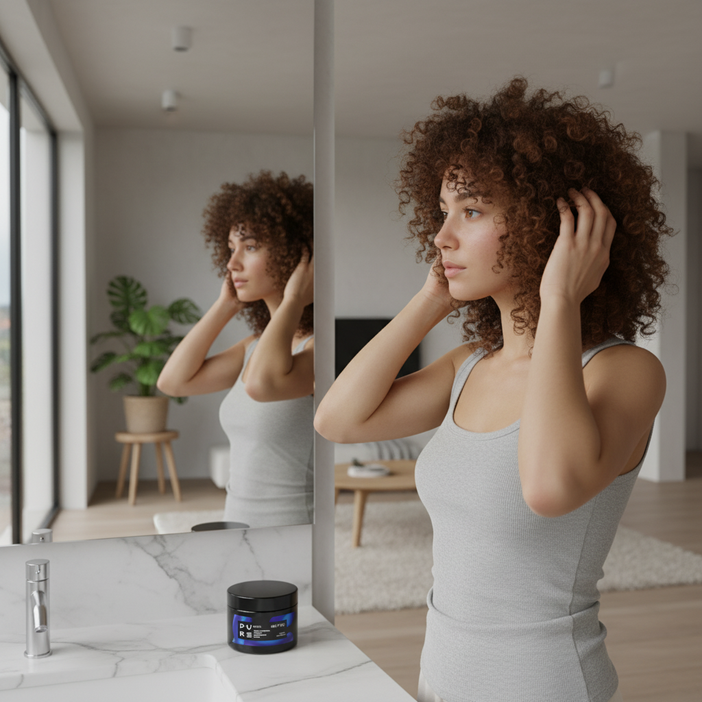 Masca Profesionala Abstyle Pure Curl, Par Cret, 500 ml