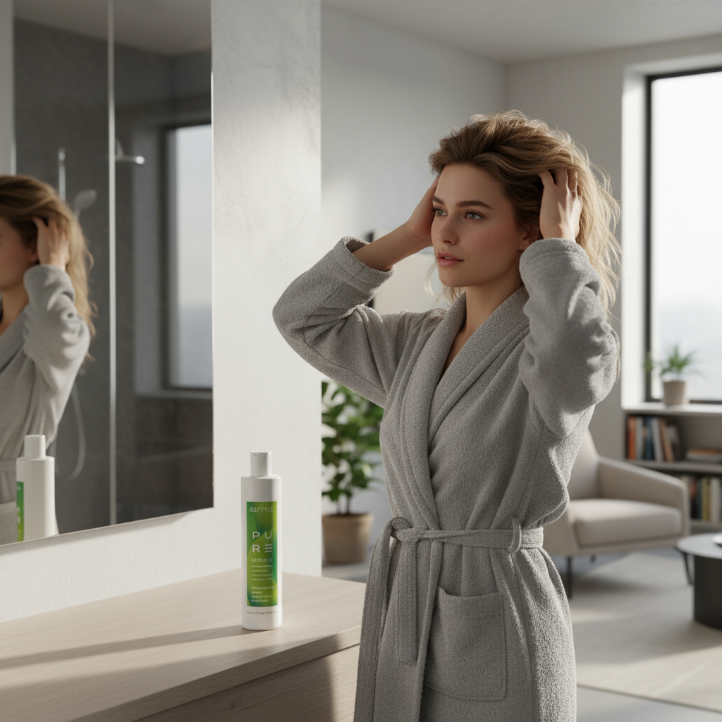 Sampon Profesional Abstyle Pure Remove, Par Gras si Matreata, 300 ml