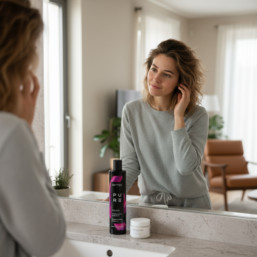 Sampon Profesional Abstyle Pure Color, Par Vopsit, 300 ml