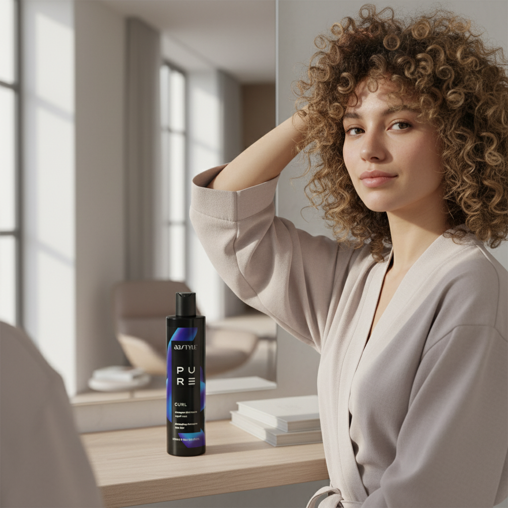 Sampon Profesional Pentru Par Cret, Pure Curl, 300 ml