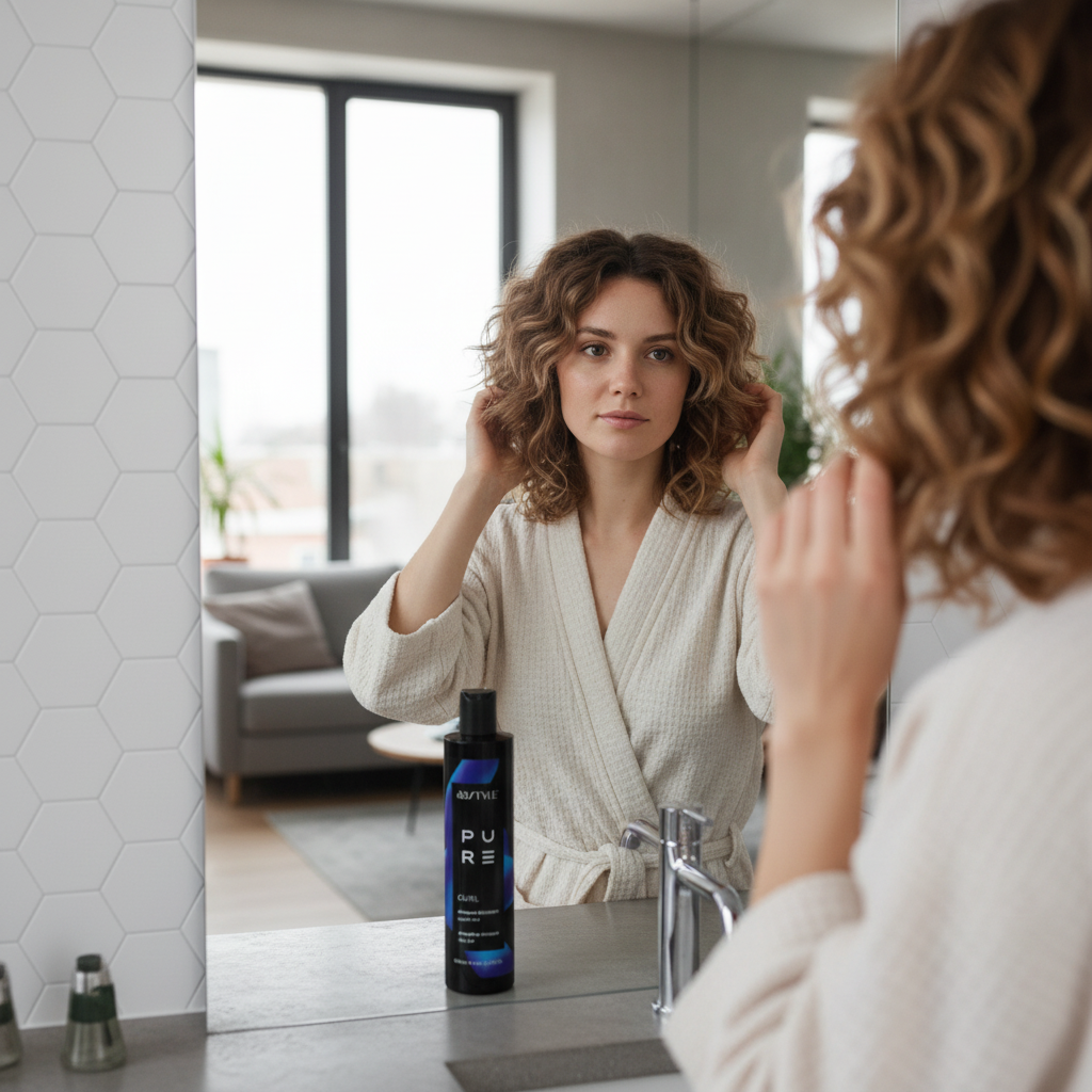 Sampon Profesional Pentru Par Cret, Pure Curl, 300 ml