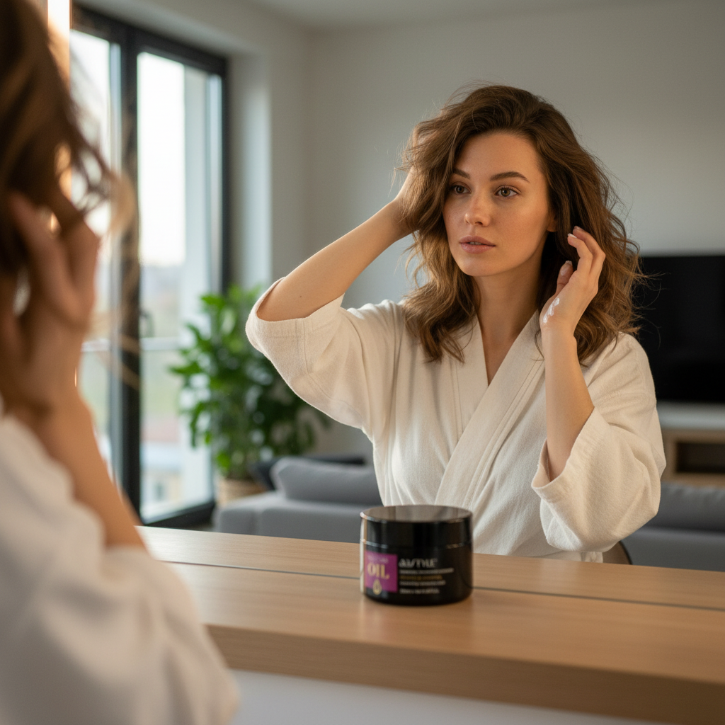 Masca Profesionala Par, Stralucire Si Regenerare, Nectar Oil, 250 ml