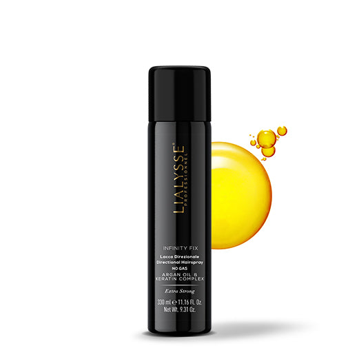 Fixativ Par Extra Strong Fara Gaz - Infinity Fix Cu Argan Si Cheratina, 330 Ml