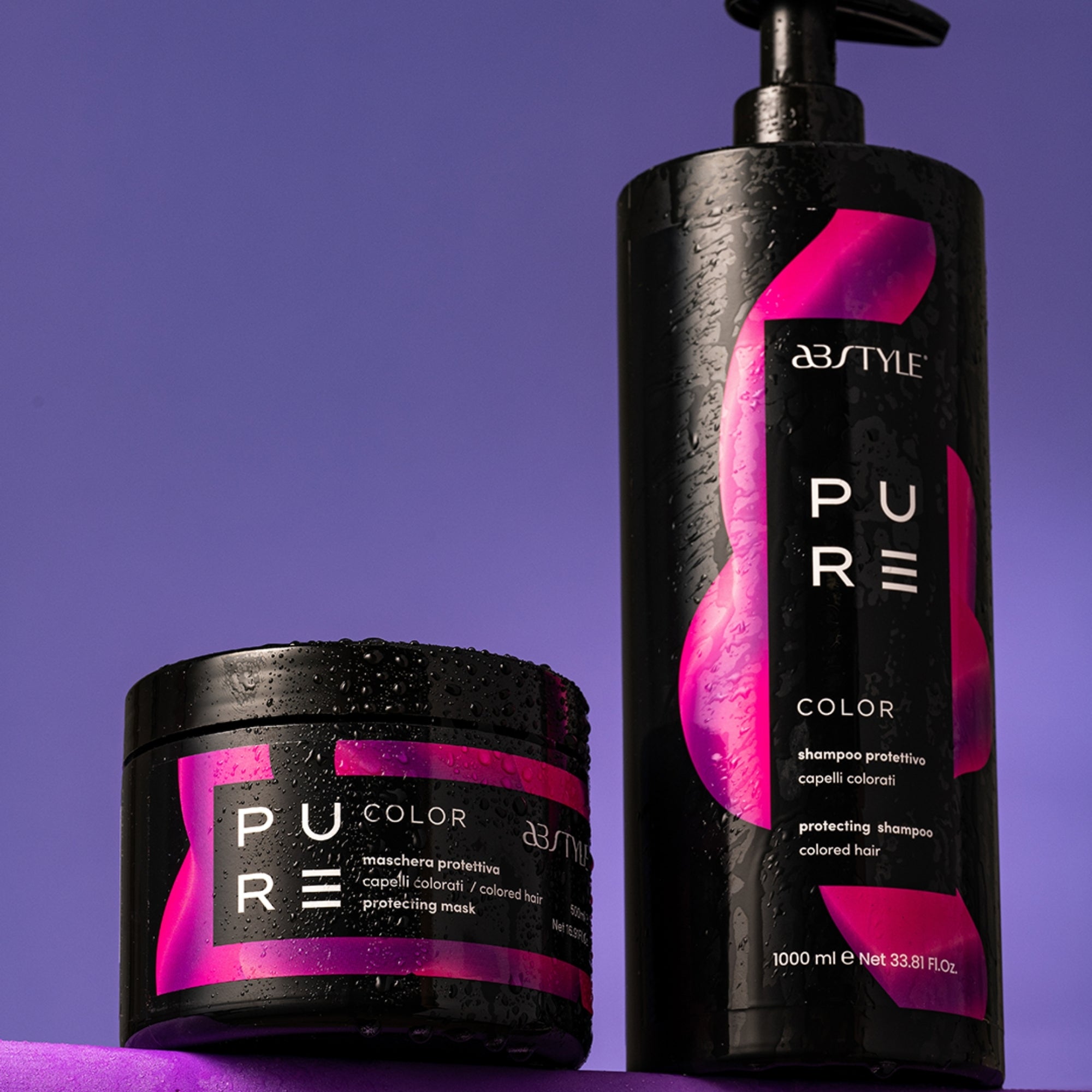 Masca Profesionala Abstyle Pure Color, Par Vopsit, 500 Gr