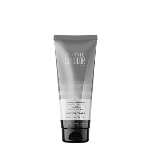 Masca coloranta Abstyle Slykolor, silver, 200 ml