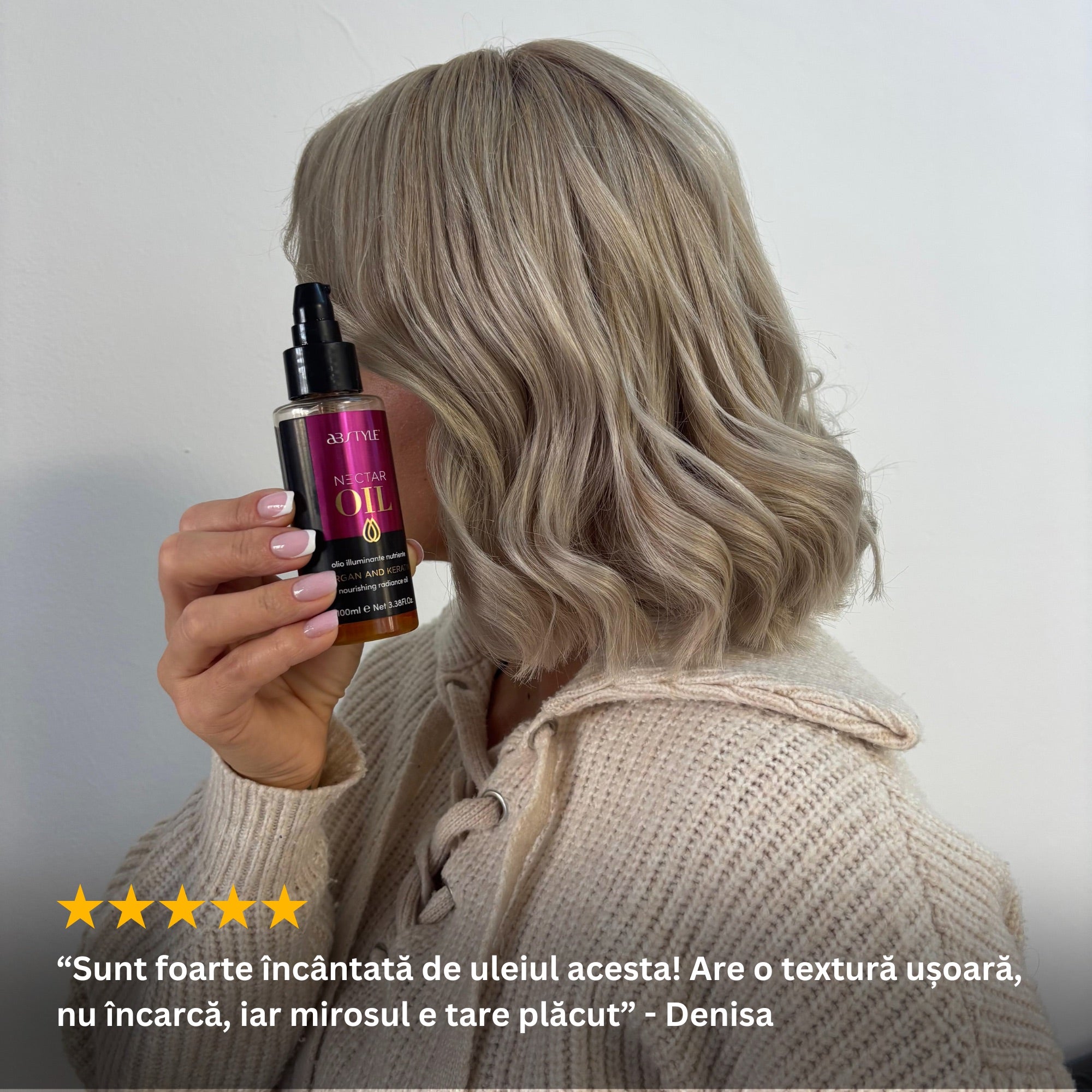 Pachet Premium Nectar Oil, Argan si Cheratina, Par Stralucitor si Sanatos