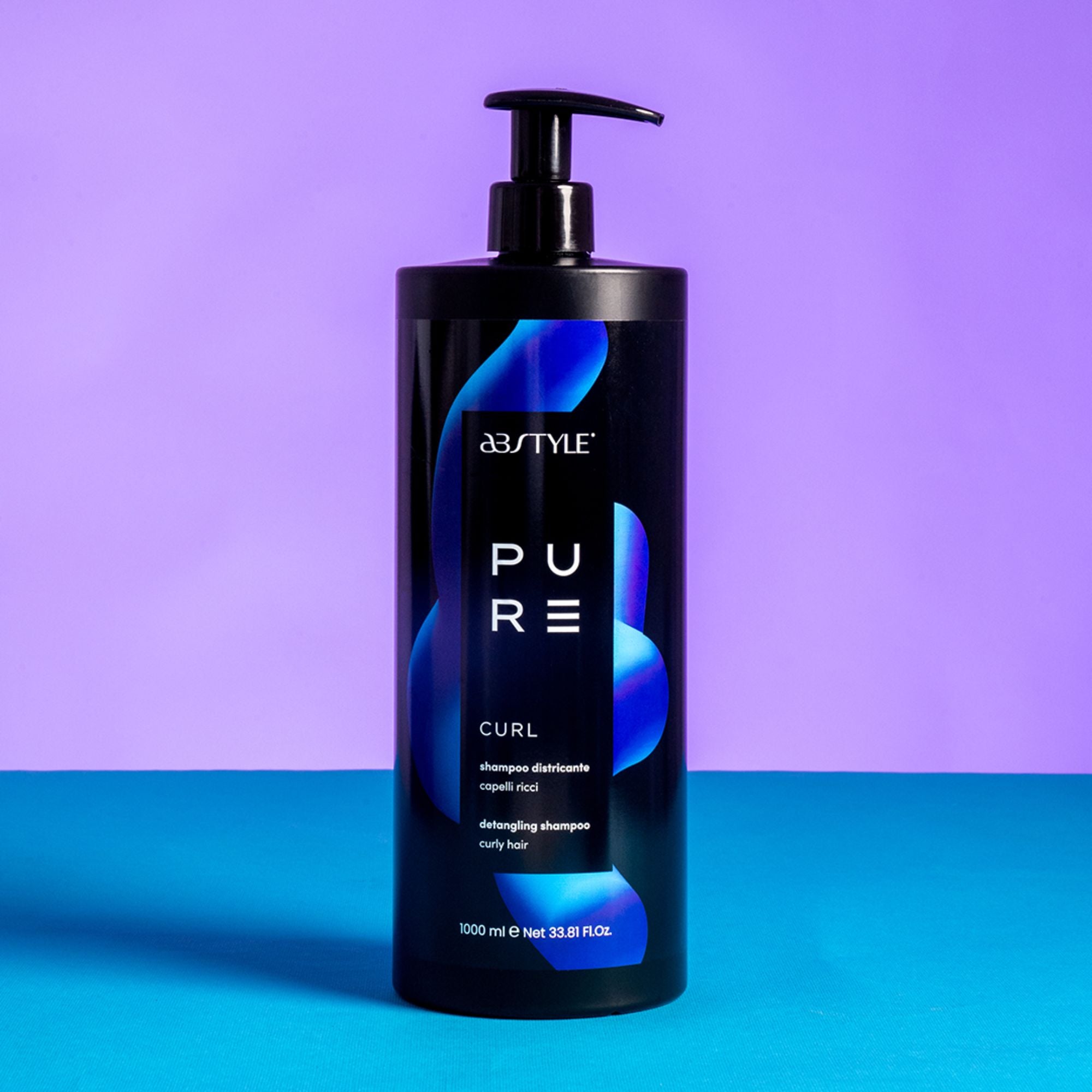 Sampon Profesional Abstyle Pure Curl, Par Cret, 1000 Ml