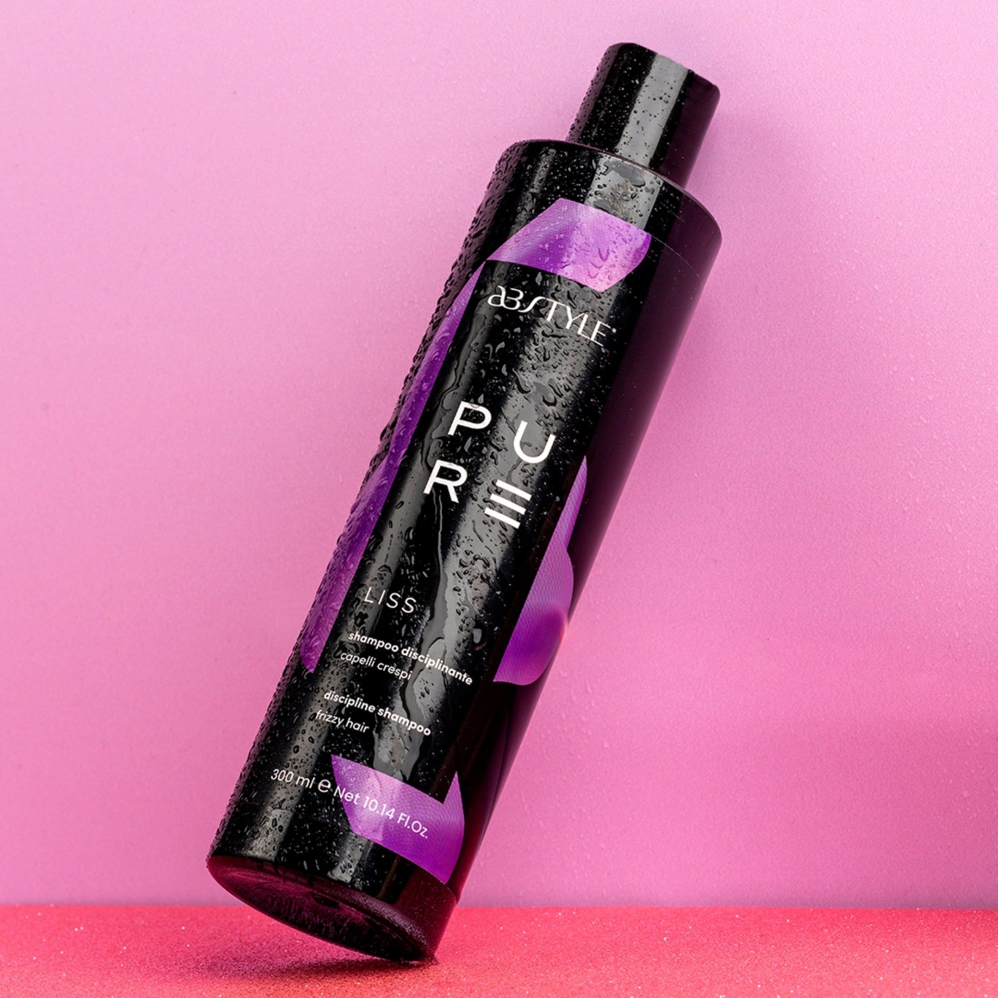 Sampon Profesional Abstyle Pure Liss, Par Drept, 300 Ml