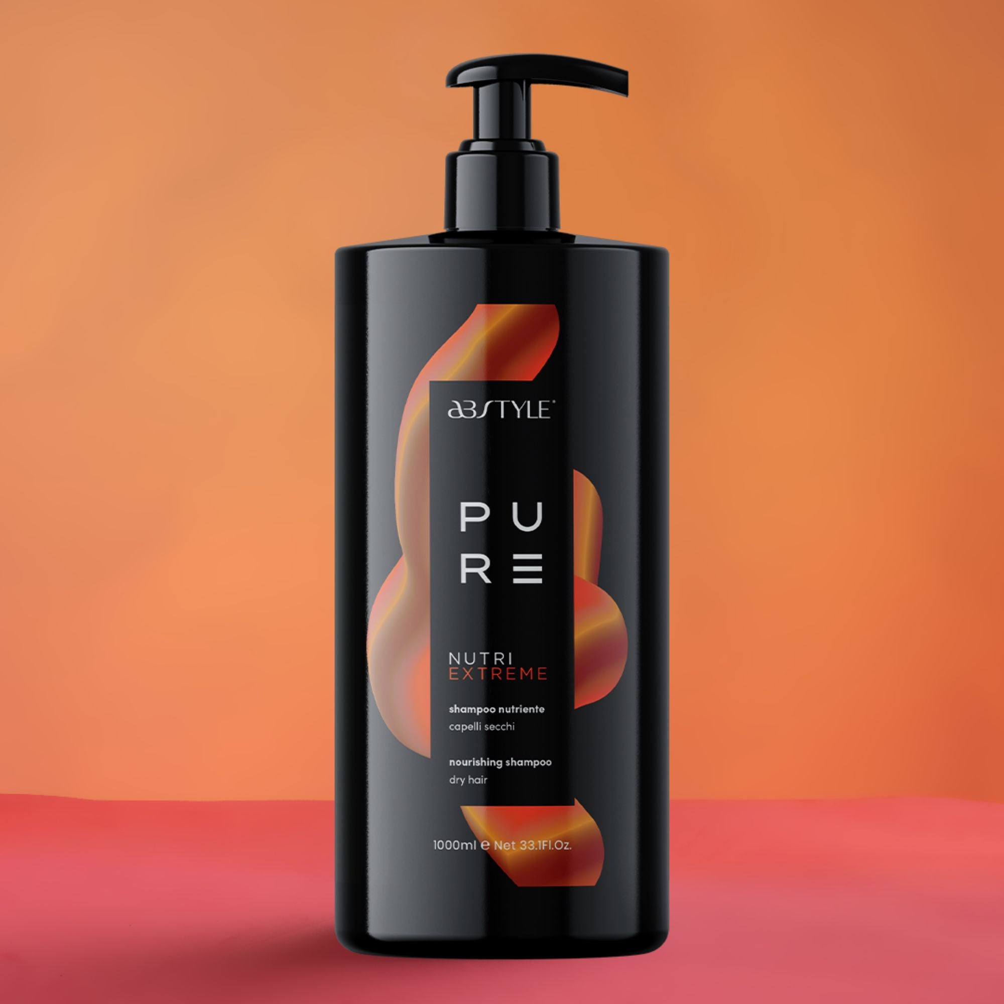 Sampon Profesional Par Deteriorat si Uscat, Pure Nutri 1000 ml