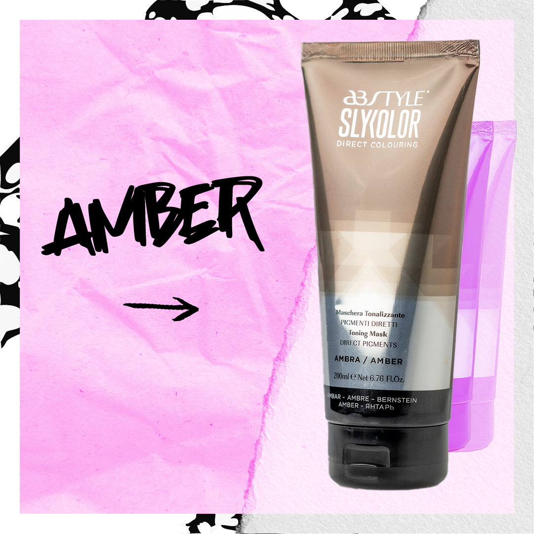 Masca Coloranta Abstyle Slykolor, Amber, 200 Ml
