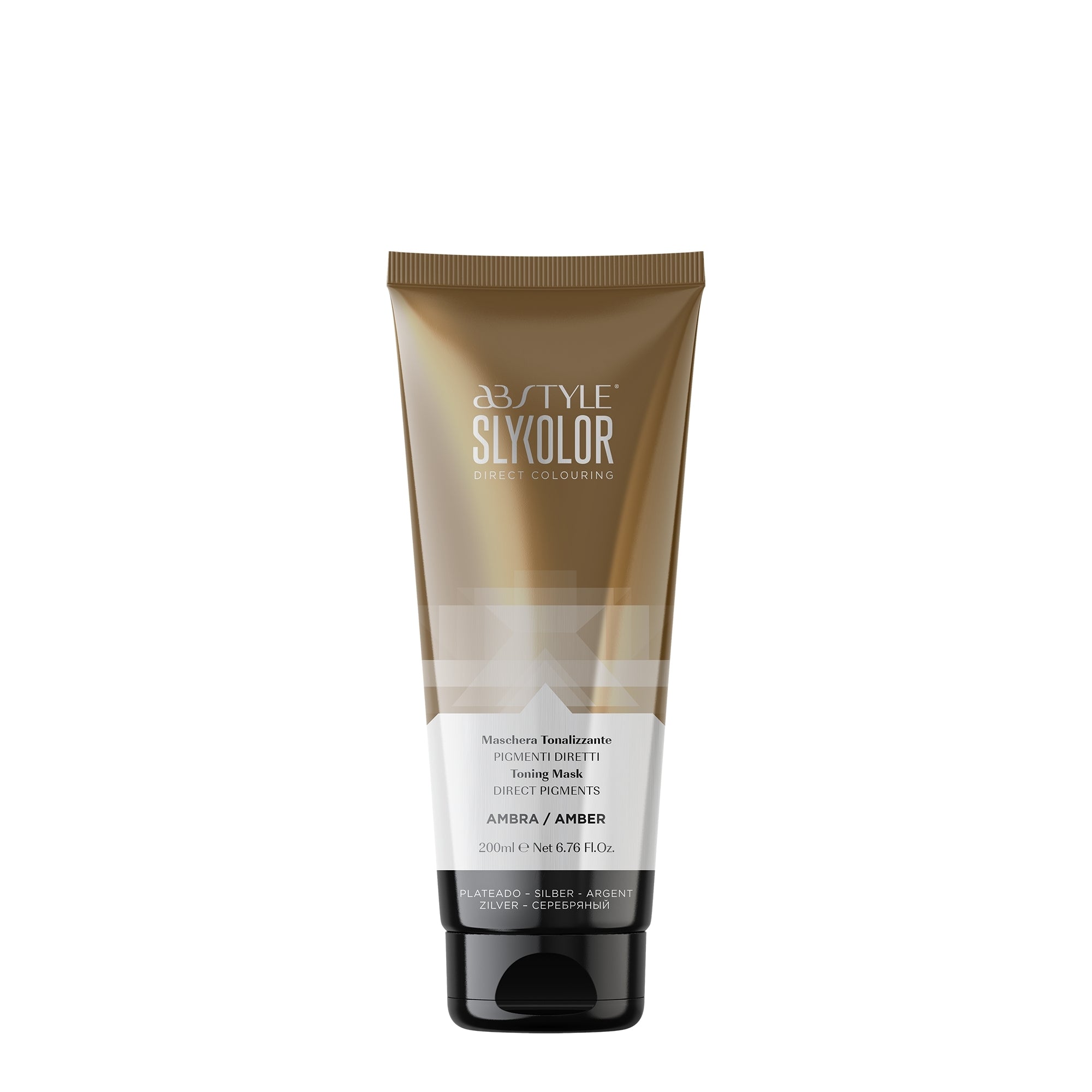 Masca Coloranta Pentru Par Slykolor, Amber, 200 ml