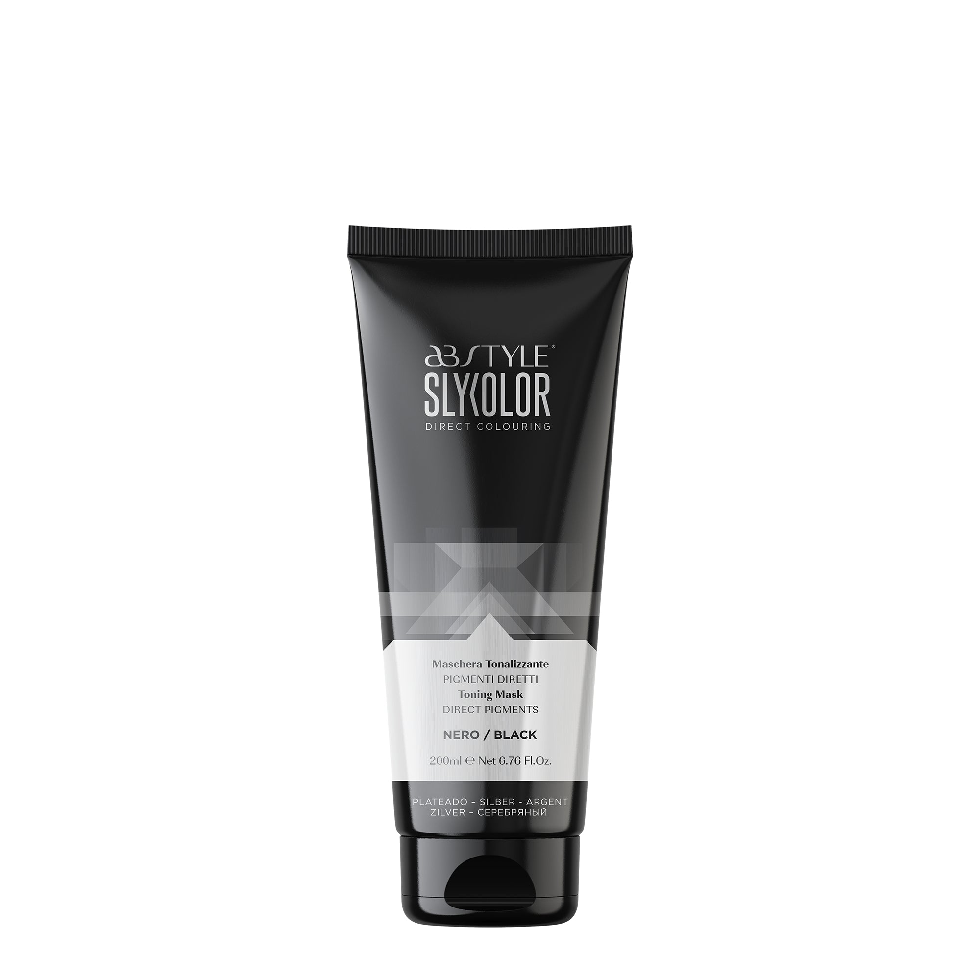 Masca Coloranta Pentru Par, Slykolor, Black, 200 ml