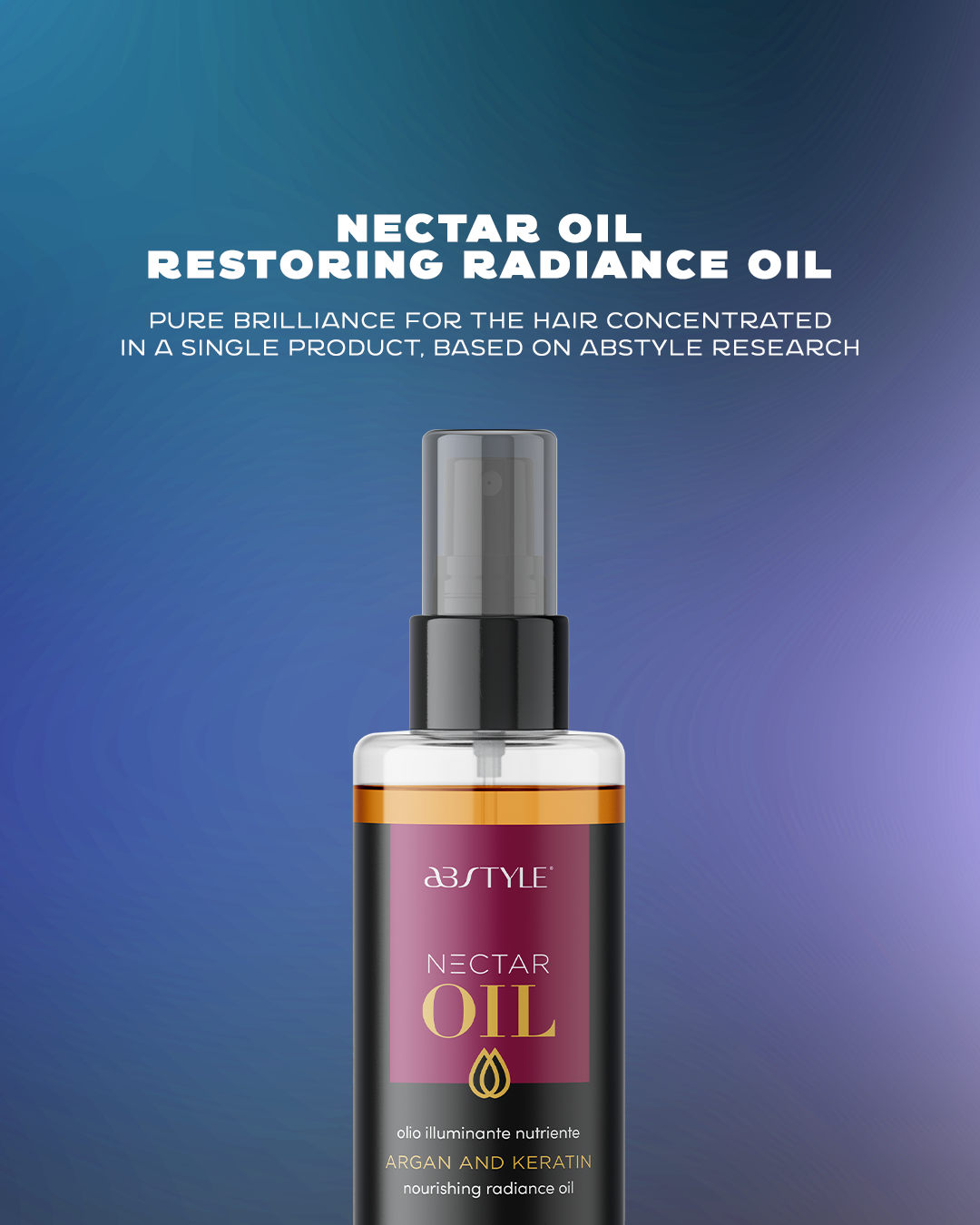 Ulei De Par, Argan Si Cheratina, Nectar Oil, 100 ml