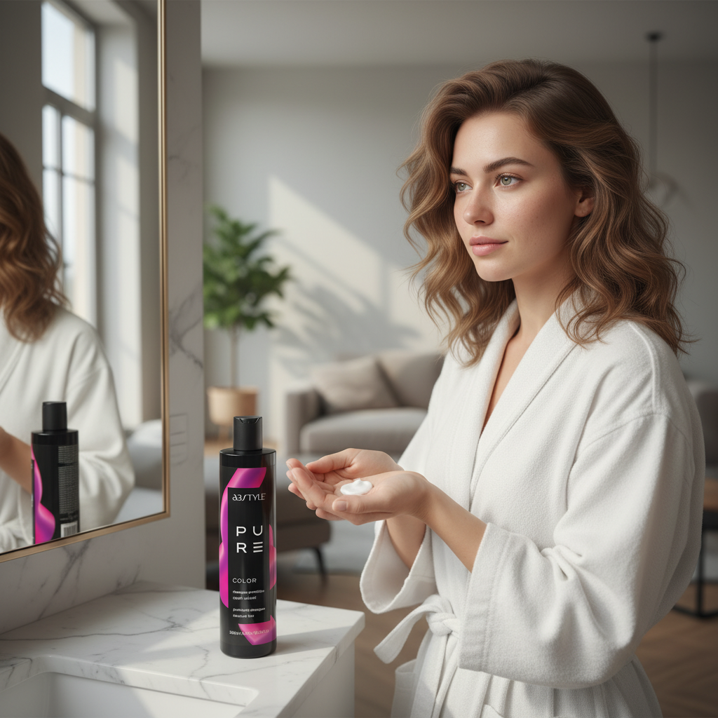 Sampon Profesional Abstyle Pure Color, Par Vopsit, 300 ml