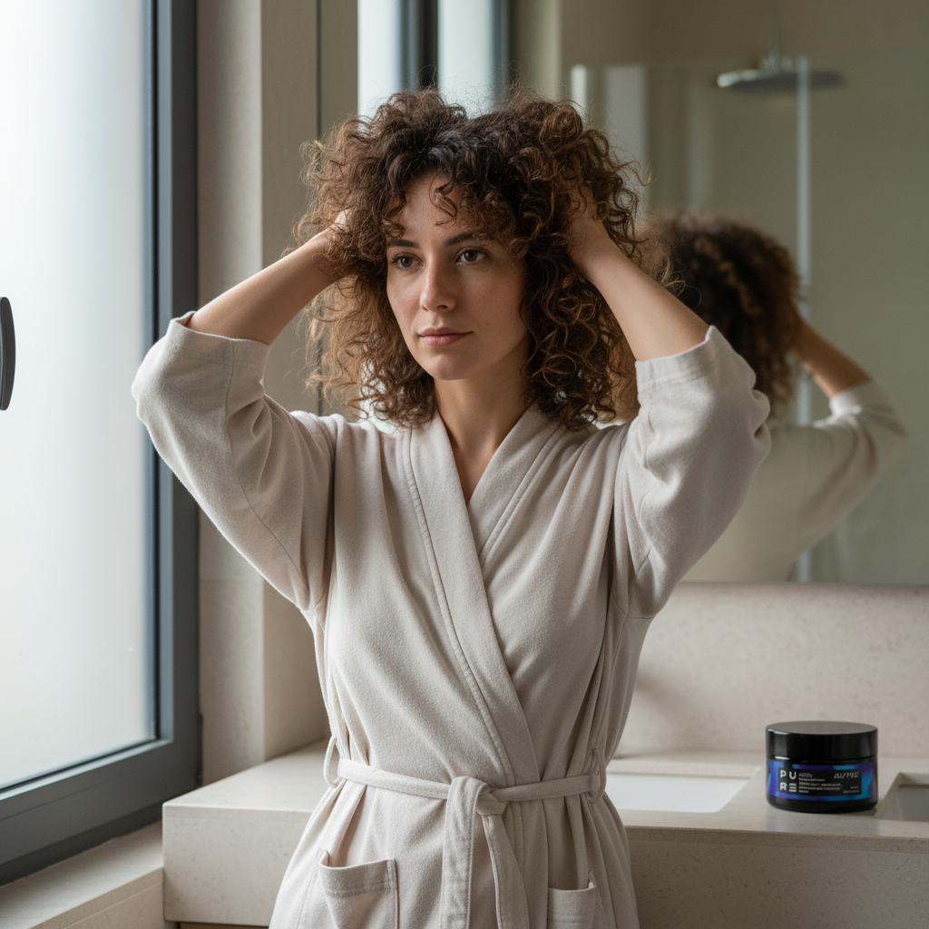 Masca Profesionala Pentru Par Cret, Pure Curl, 250 ml